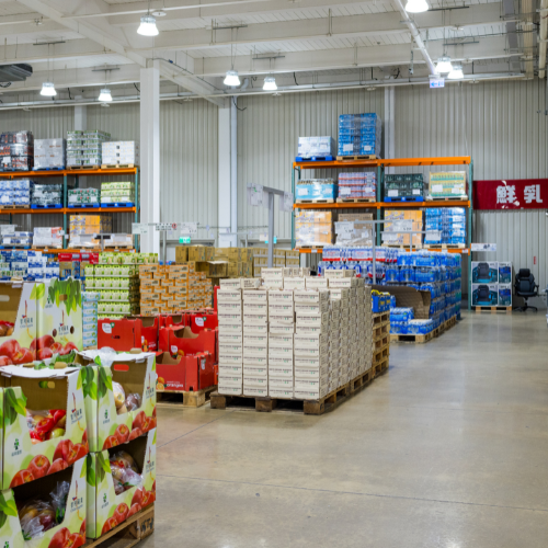 Vendita all'ingrosso di prodotti alimentari ad Anzio